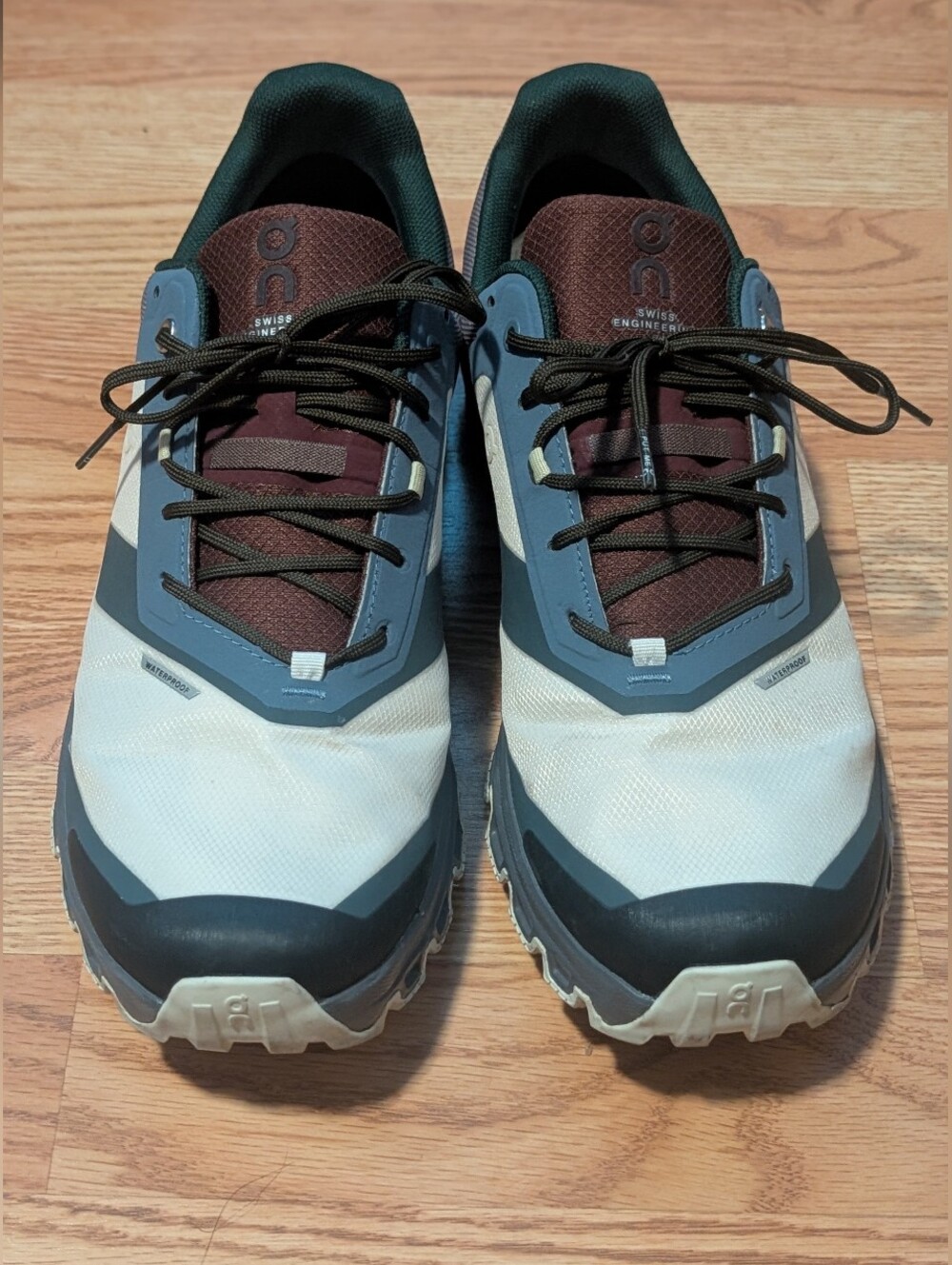 Packer x On Cloudventure Waterproof - White/Blue/Brown